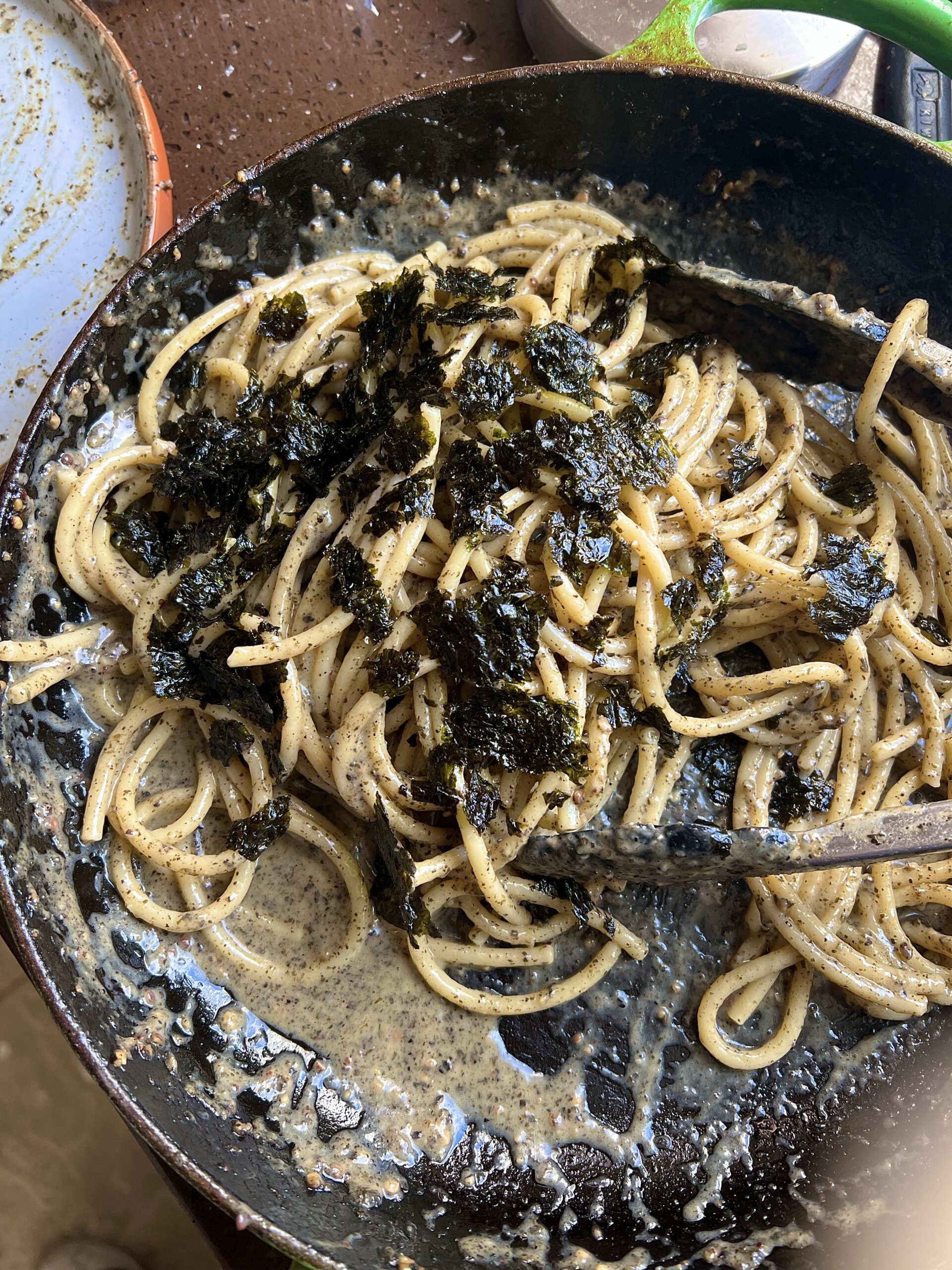Seaweed Cacio E Pepe – Seema Pankhania